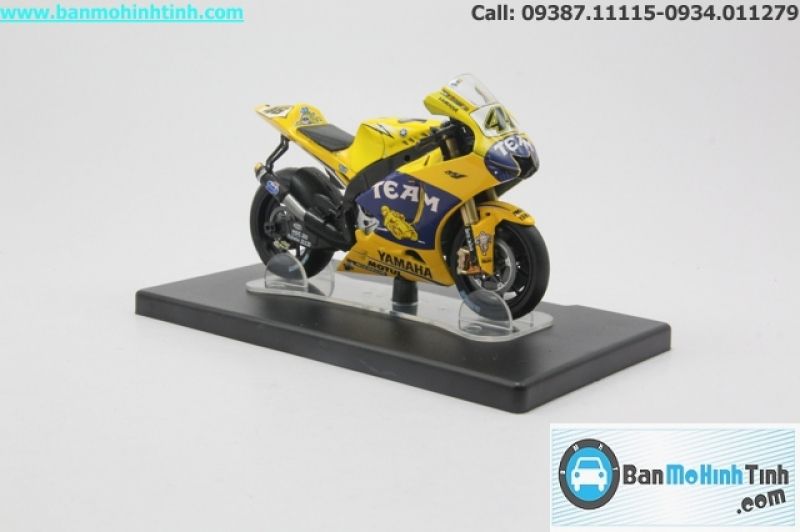  Mô hình xe mô tô Yamaha YZF M1 World Championship 2006 1:18 Leo 