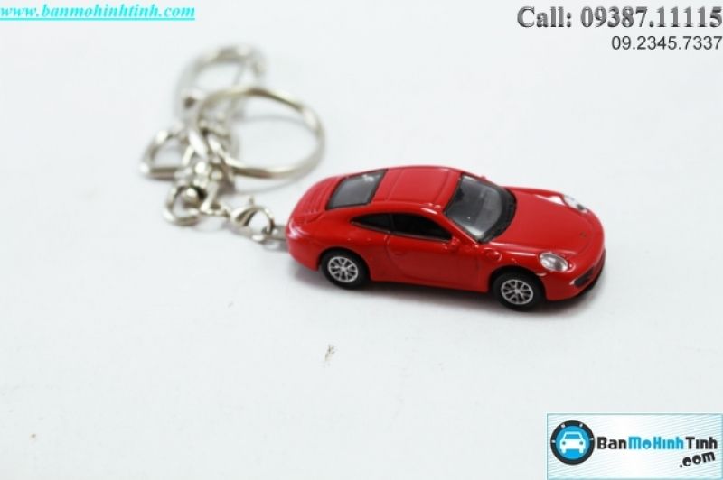 MÓC KHÓA XE PORSCHE 911 CARRERA S 1:87 WELLY