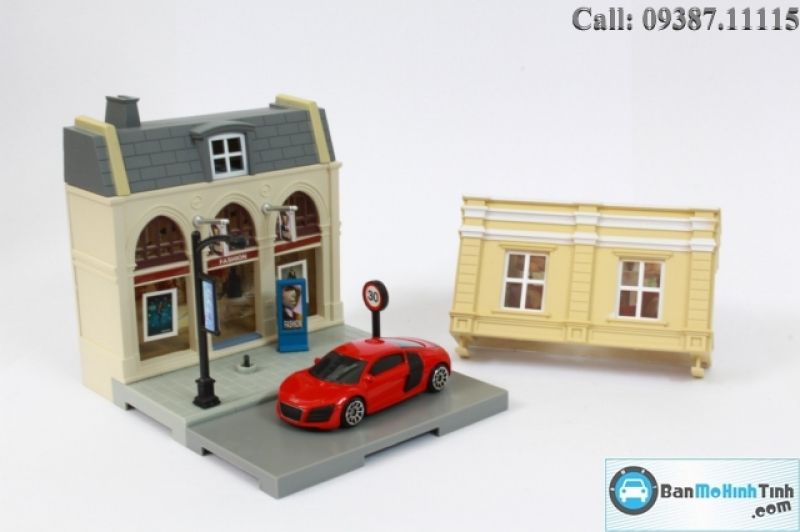 DIORAMA FASHION SHOP - AUDI R8 V10 1:64 UNI (614002)
