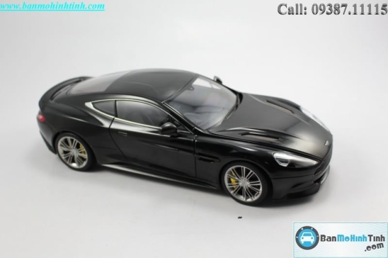 MÔ HÌNH ASTON MARTIN VANQUISH 2015 BLACK 1:18 AUTOART