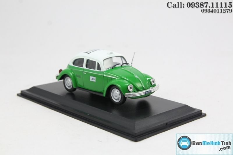 MÔ HÌNH VOLKSWAGEN BEETLE(GARBUS) MEXICO 1995 - TAXI 1:43 LEO