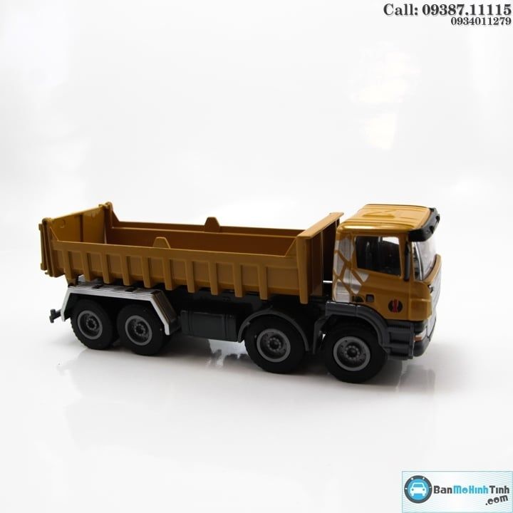 MÔ HÌNH XE TẢI 8 BÁNH VÀNG 1:50 - H1TOYS