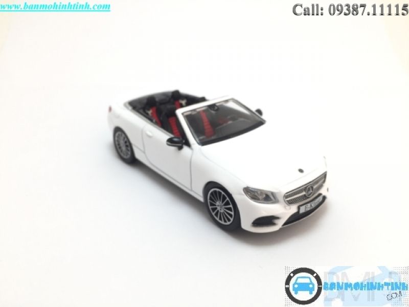 Mô hình xe Mercedes-Benz E-Klasse Coupe White 1:43 Norev