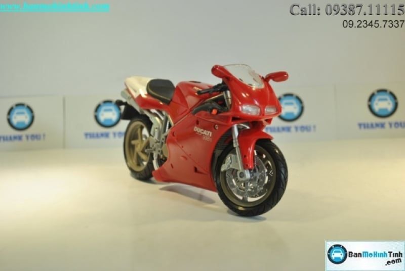 MÔ HÌNH DUCATI 998S RED 1:12 NEWRAY