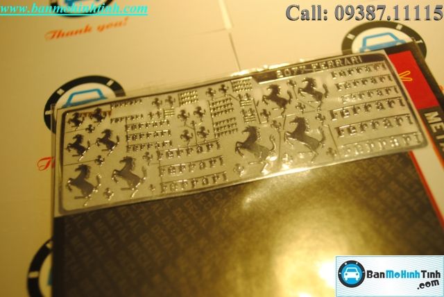 DECAL KIM LOẠI SIZE L PHẦN 1
