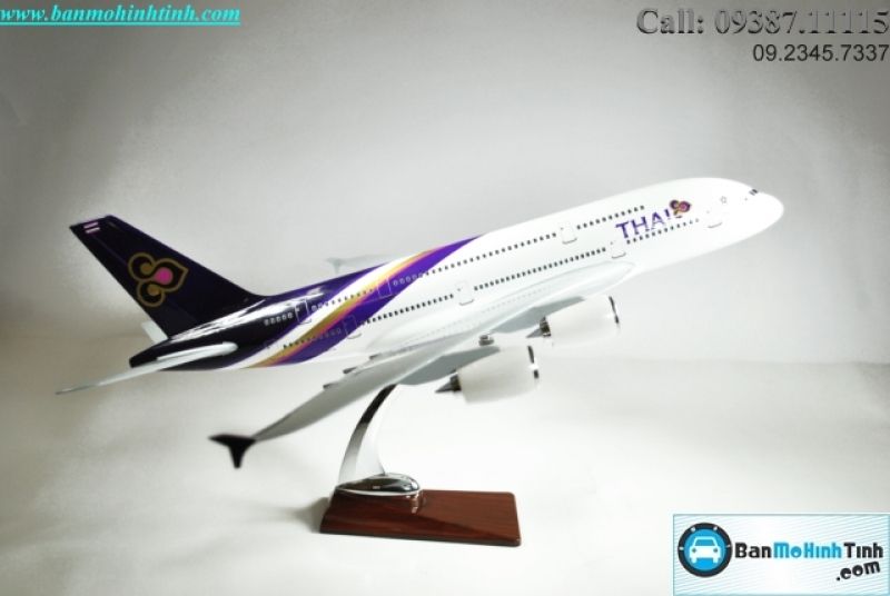 Mô hình máy bay A380 Thai Airways 47cm