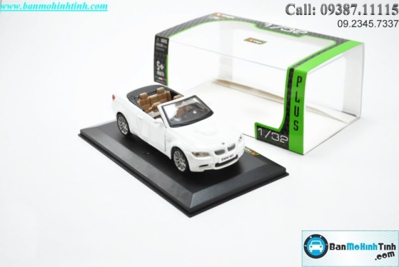  Mô hình xe BMW M3 Cabriolet - 2009 1:32 Bburago 