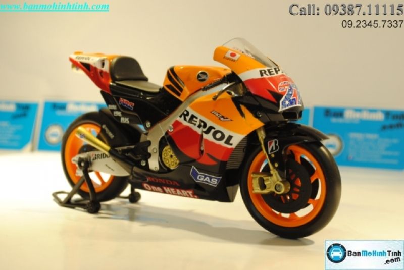  Mô hình xe mô tô  Honda RC212V No.27 2011 1:12 Newray 