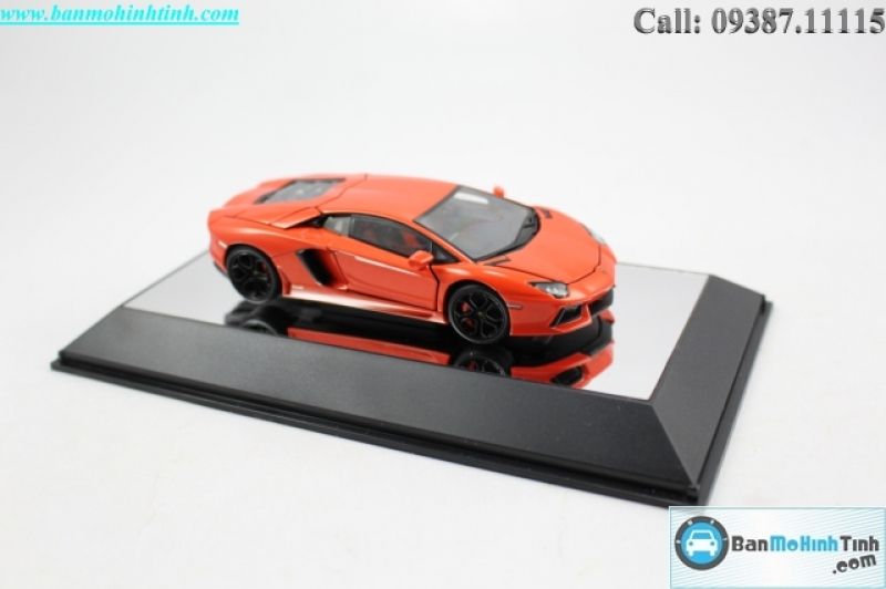 MÔ HÌNH LAMBORGHINI AVENTADOR LP700-4 ORANGE 1:43 AUTOART