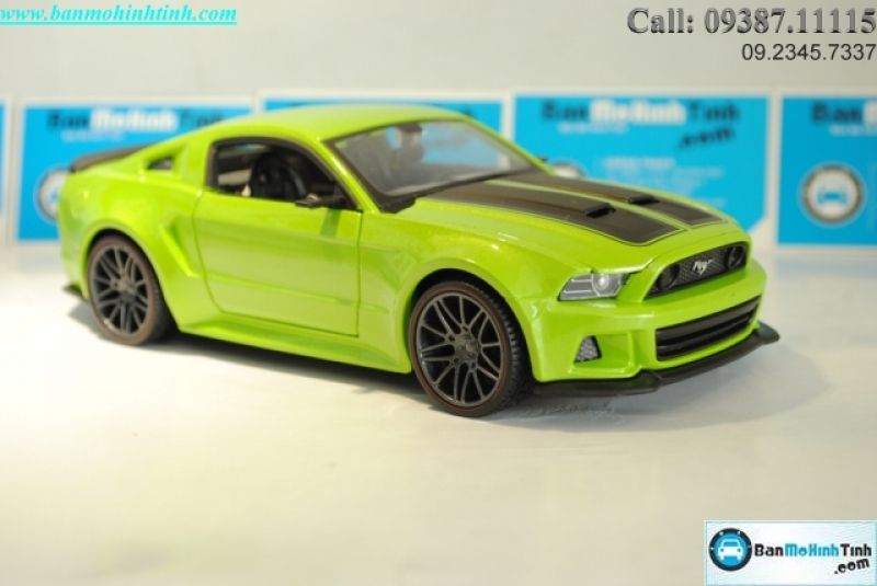 MÔ HÌNH FORD MUSTANG STREET RACER GREEN 1:24 MAISTO MH-31506G