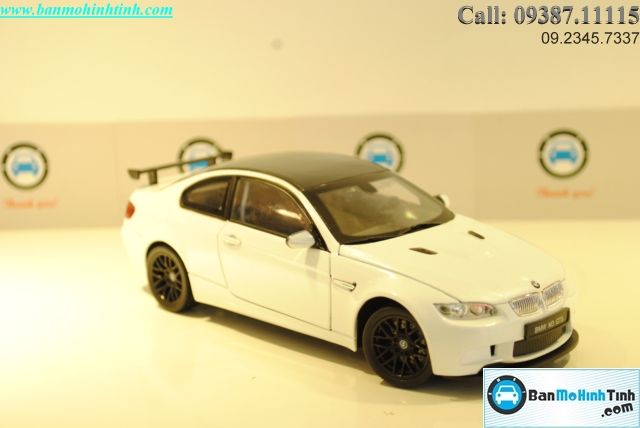 MÔ HÌNH BMW M3 GT WHITE 1:24 KDW