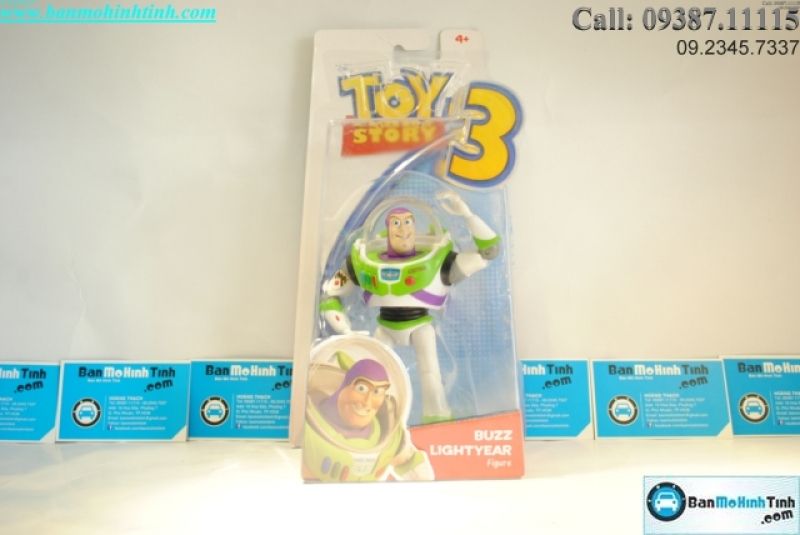 MÔ HÌNH BUZZLIGHTYEAR TOY STORY 3 T0474 MATTEL