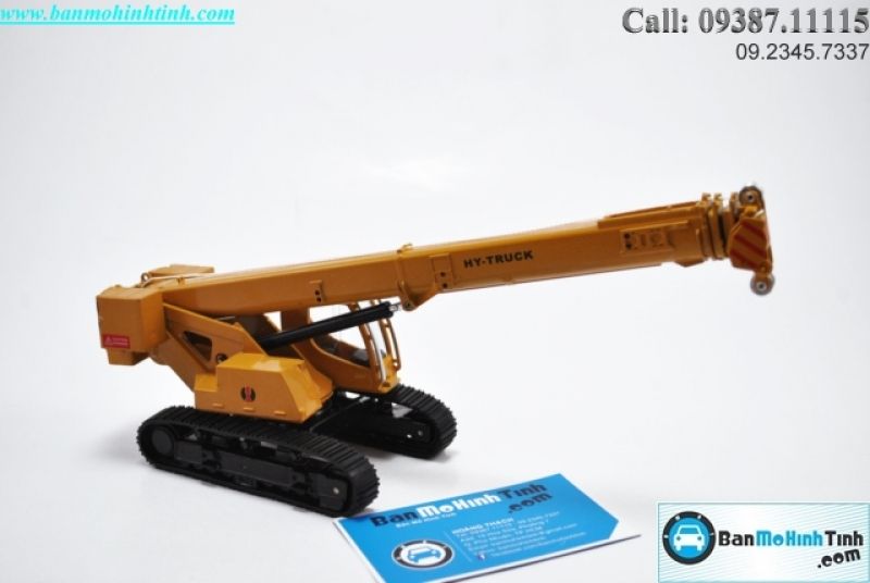 Mô hình xe Cẩu Bánh Xích 1:50 KDW