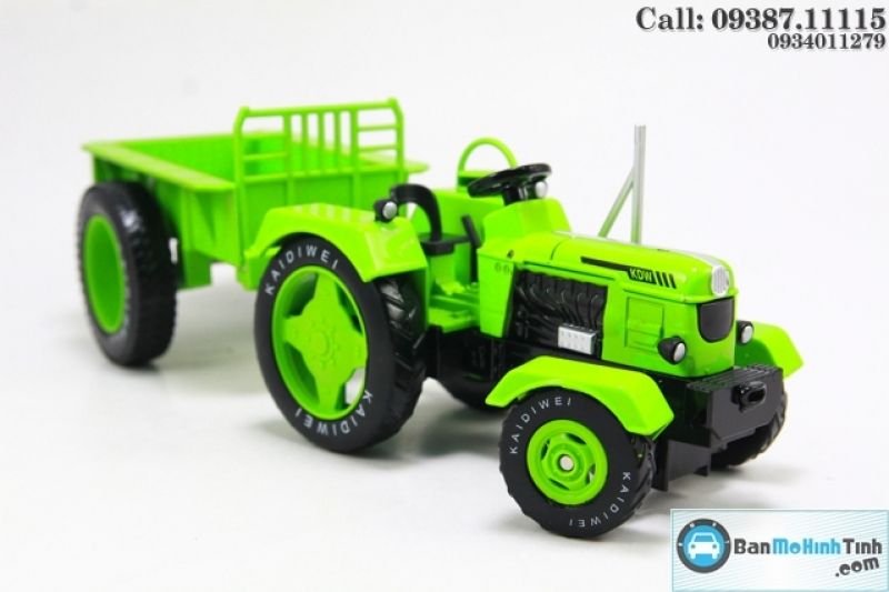 MÔ HÌNH ĐẦU MÁY KÉO CÓ THÙNG GREEN 1:18 KDW - 691013