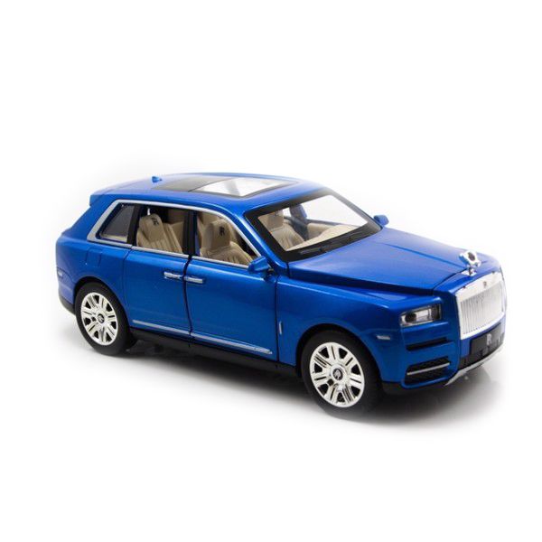 Mô hình xe ô tô Rolls Royce Cullinan Blue 1:24 XLG