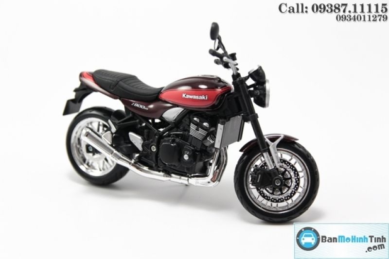 MÔ HÌNH KAWASAKI Z900RS BLACK/ ORANGE 1:12 MAISTO