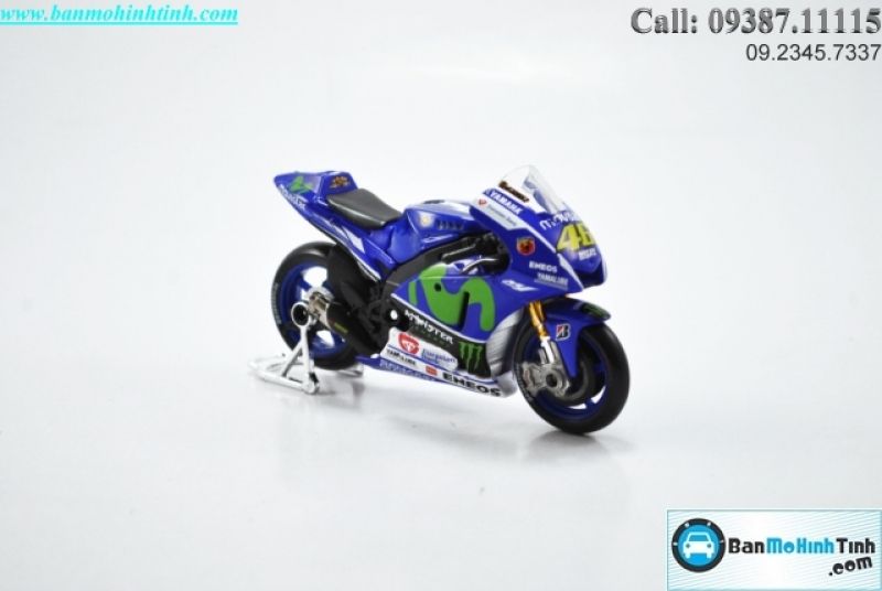  Mô hình xe mô tô  Yamaha MotoGP 2015 No.46 1:18 Maisto 