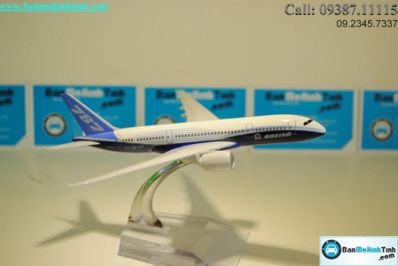 Mô Hình máy bay Boeing 787 Airline Everfly 16cm