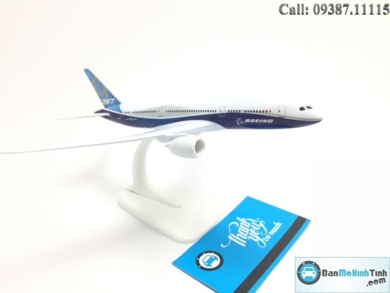 MÔ HÌNH MÁY BAY BOEING 787 ORIGINAL 20CM EVERFLY