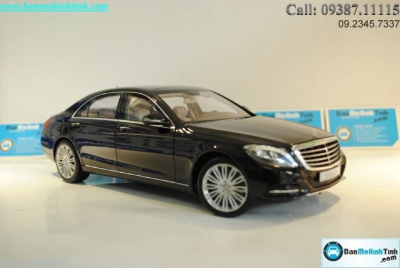 Mô hình xe Mercedes-Benz S-Class 2013 Black 1:18 Norev