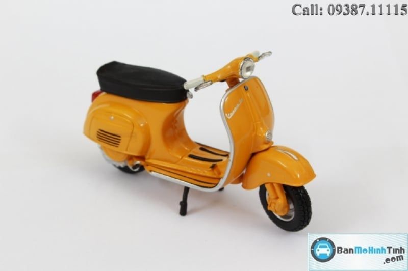  Mô hình xe Vespa 50L 1966-1967 Piaggio Orange 1:18 Maisto 