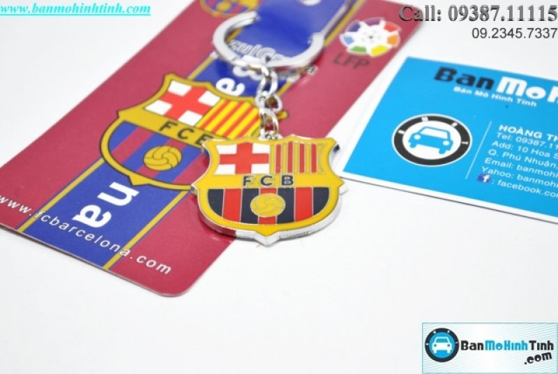  Móc khoá logo Barcelona Club 