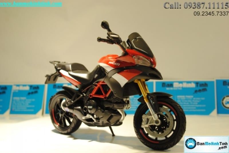  Mô hình xe mô tô  Ducati Multistrada 1200s 1:12 Newray 