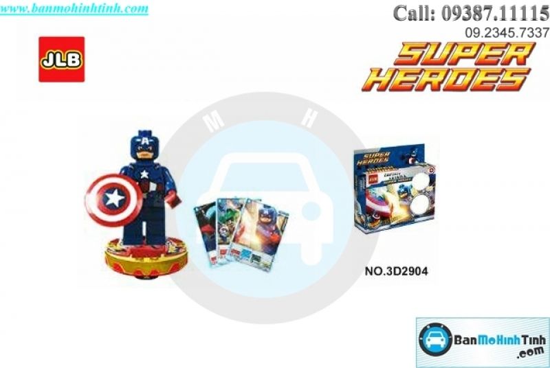 SUPER HEROES (CAPTION AMERICA) NO.3D2904 JLB