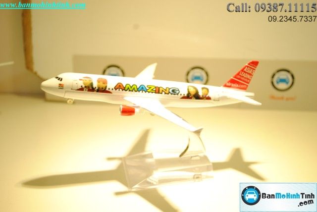 Mô hình máy bay A320 Asia Beautiful Girls Everfly 16cm