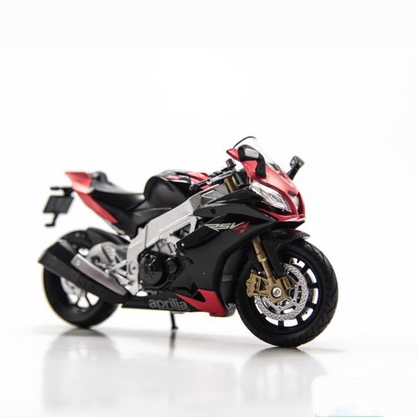  Mô hình xe mô tô Aprilia RSV 4R Black 1:18 Welly-12833 