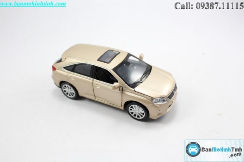 MÔ HÌNH LEXUS RX450 GOLD 1:32 DOUBLE HORSES