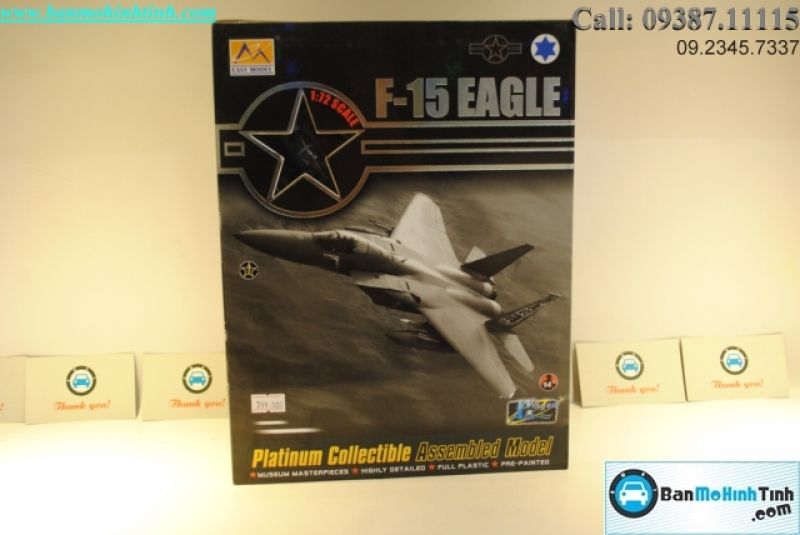 Mô hình máy bay quân sự F15 Eagle Easy Model Maisto