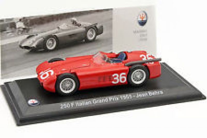  Mô hình xe Maserati 250 F Italian Grand Prix 1955 Red 1:43 Dealer 