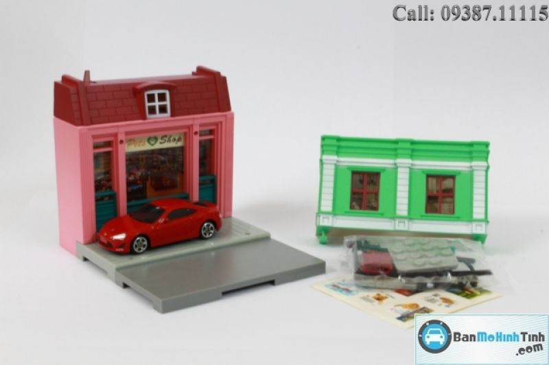 MÔ HÌNH DIORAMA PETS SHOP - TOYOTA 86 1:64 UNI (614016)