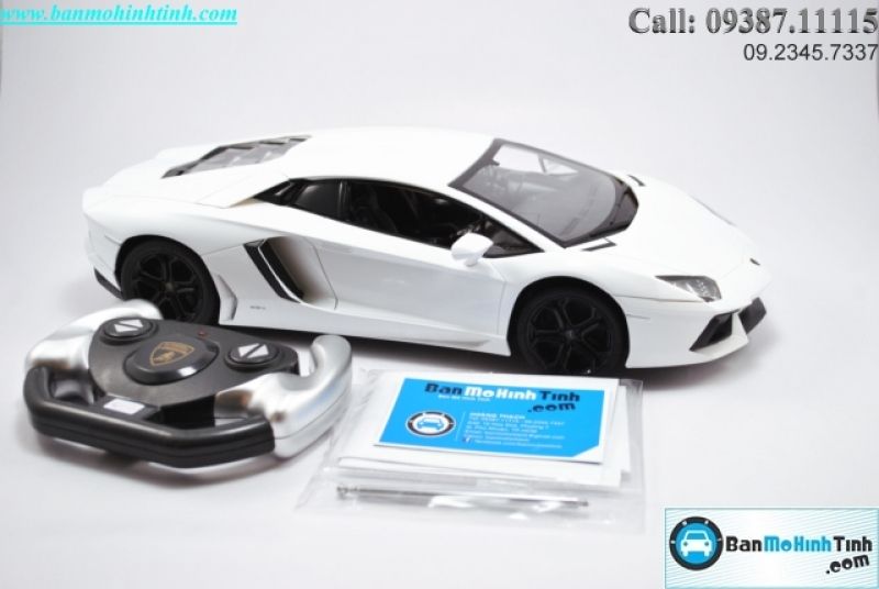  Lamborghini Aventador White 1:14 Rastar 