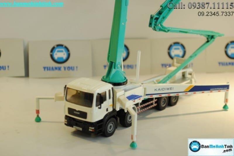 MÔ HÌNH XE ĐỔ BÊ TÔNG 1:55 KDW LOẠI 2 CÓ HỘP