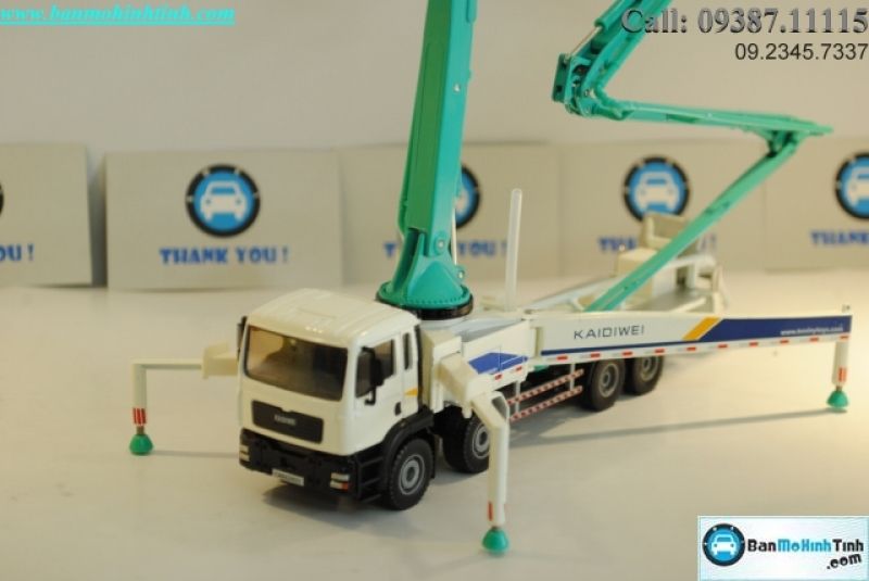 MÔ HÌNH XE ĐỔ BÊ TÔNG 1:55 KDW LOẠI 2 CÓ HỘP