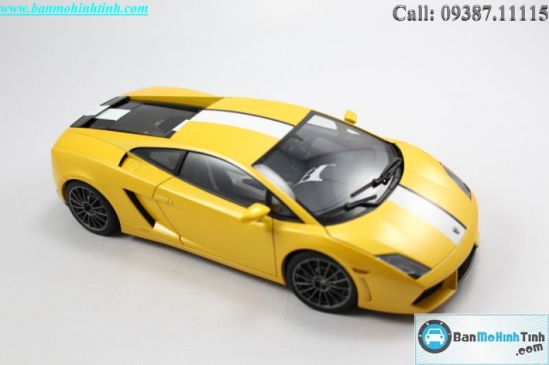  Mô hình xe Lamborghini Gallardo LP550-2 Balboni Yellow 1:18 Autoart 