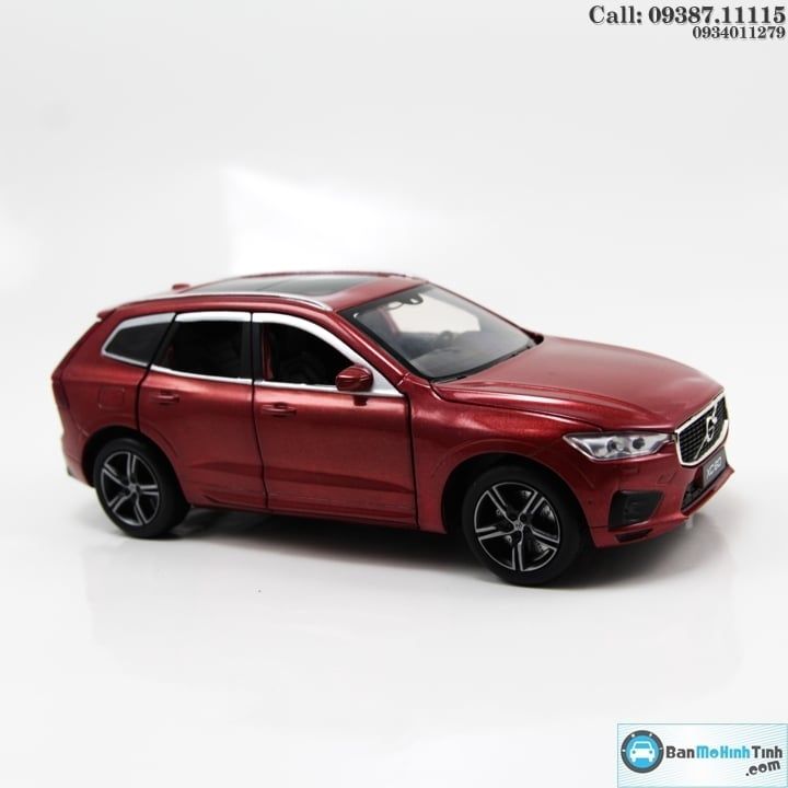 MÔ HÌNH VOLVO XC60 RED 1:32 JACKIEKIM