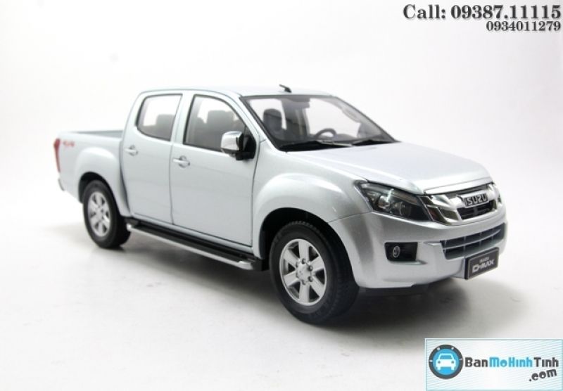  Mô hình xe Isuzu D-Max J 1:18 Dealer 