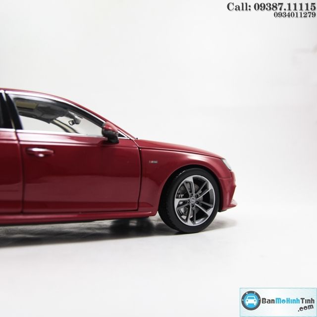 MÔ HÌNH AUDI A4 ALL NEW 2017 SEDAN RED 1:18 DEALER