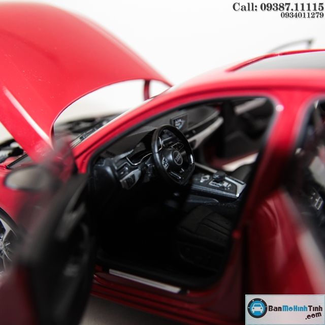 MÔ HÌNH AUDI A4 ALL NEW 2017 SEDAN RED 1:18 DEALER