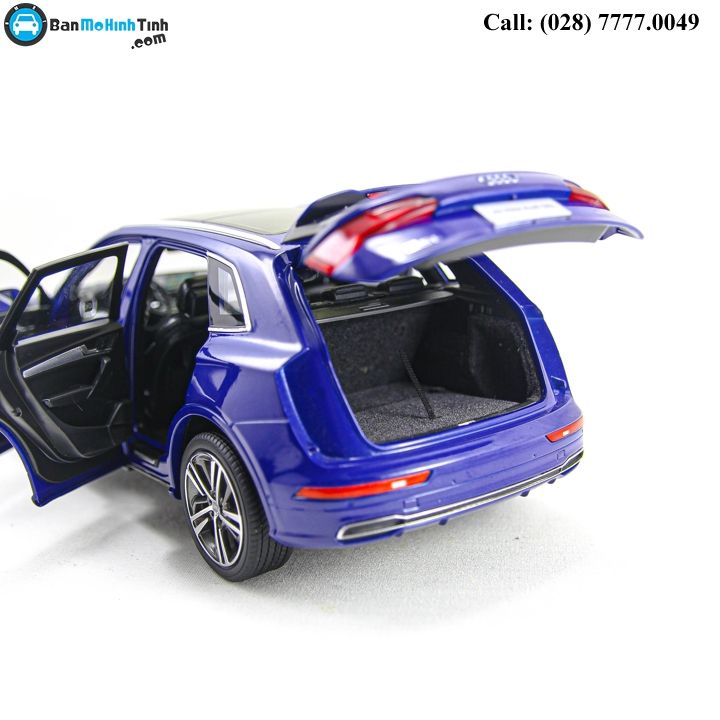 MÔ HÌNH AUDI Q5L 2017 BLUE 1:18 DEALER