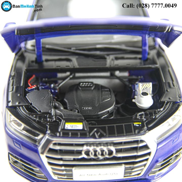 MÔ HÌNH AUDI Q5L 2017 BLUE 1:18 DEALER