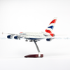 Mô hình máy bay British Airways Airbus A380 47cm lắp ráp có đèn Everfly