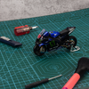 Mô hình mô tô GP Yamaha Factory Racing Team 2022 1:18 Maisto