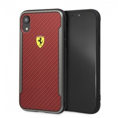 (F12) Ốp lưng Ferrari - Racing Shield - Carbon (iPhone XR)