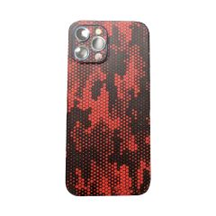 Dán Skin 3M Mẫu Chấm Đỏ Đen các dòng iPhone