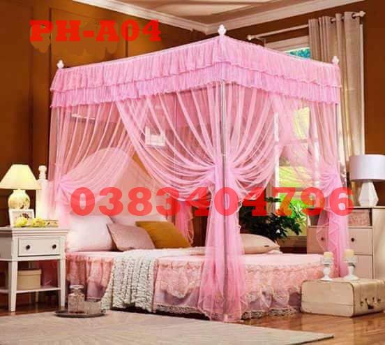 Mùng khung không khoan tường chống muỗi