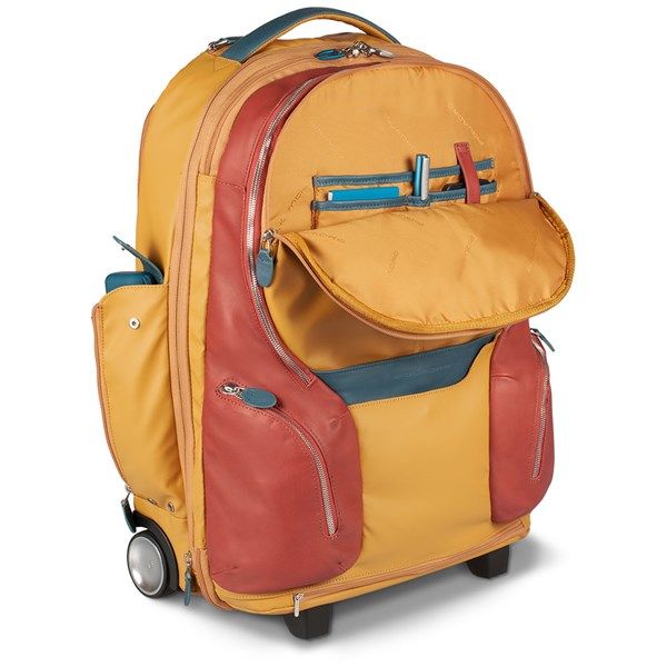 Vali Du Lịch Vải Phối Da Piquadro COLEOS BV3148OS18
